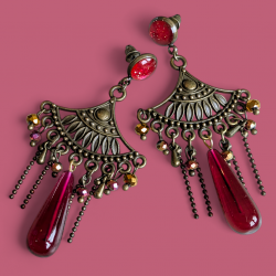 Boucles Framboisine