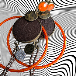 Boucles Azur (Orange)