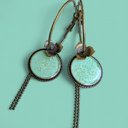 Boucles Victorine (Vert...