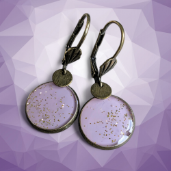 Boucles Zélie (lilas)