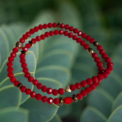 Bracelet Swann - Rouge