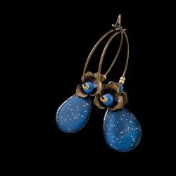 Boucles Ode - Bleu