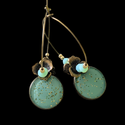 Boucles Milady  - Vert menthe