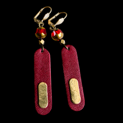 Boucles Rouge baiser