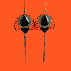 Boucles Précieuse (Noir)