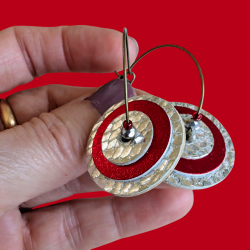 Boucles Disco  (Rouge)