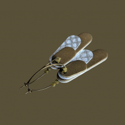 Boucles Mononoké (Kaki clair)