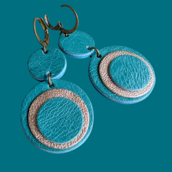 Boucles Olympe (Bleu Vert)