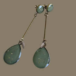 Boucles Alphonsine  (Kaki)