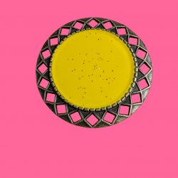 Broche Corinthe  (jaune)