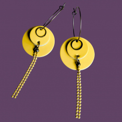 Boucles Candy (Jaune)