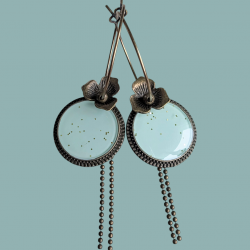 Boucles Victorine  (Vert...