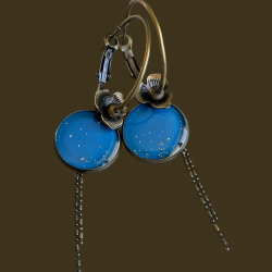 Boucles Victorine (Bleu)